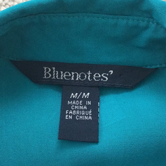 BLUENOTES Sleevless button down blouse - size M - Picture 2 of 2